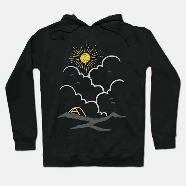 On the Top (Mountain) Hoodie by quilimo